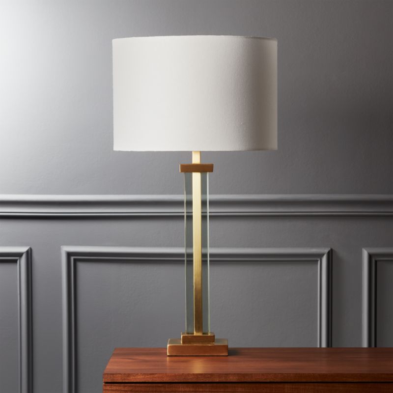 cb2 john table lamp