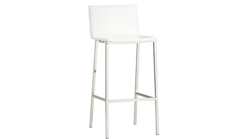 phoenix ivory 30" bar stool | CB2