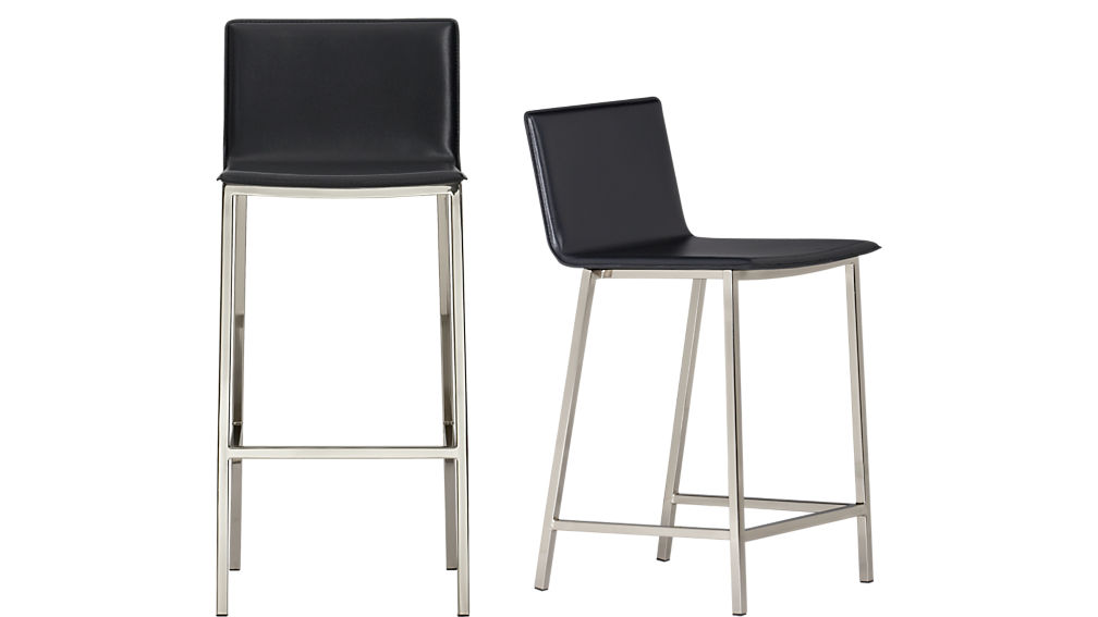 Phoenix Carbon Bar Stools CB2 - Phoenix Carbon Bar Stools CB2