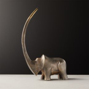 Pierce the Rhino Sculpture