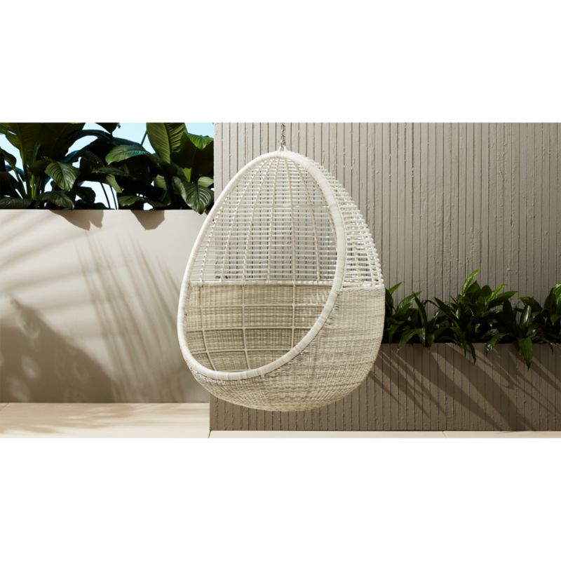 pod hanging chair | CB2