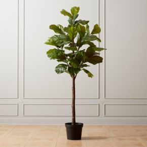 Faux Potted Fiddle Leaf Fig 7'