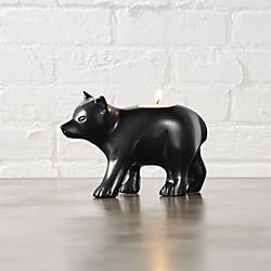 ray the bear tea light candle holder
