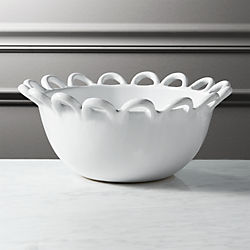 reign white clay bowl