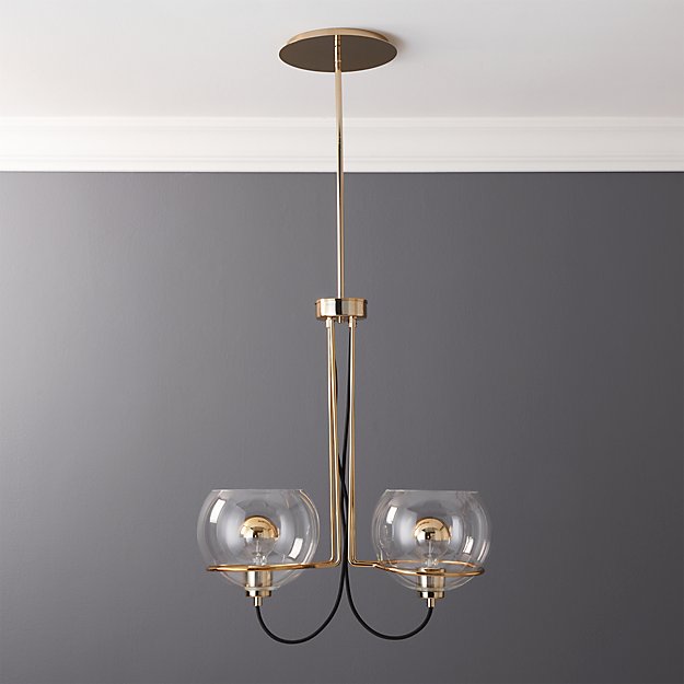 Rest Double Pendant Light CB2