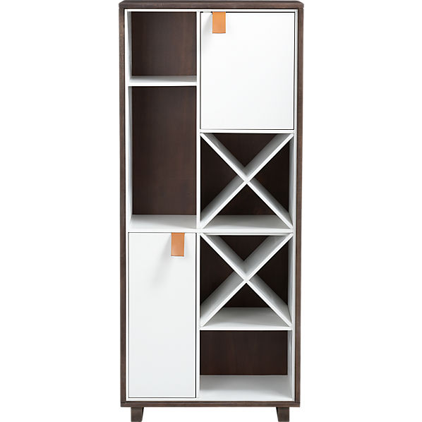 root wine cabinet in storage  CB2