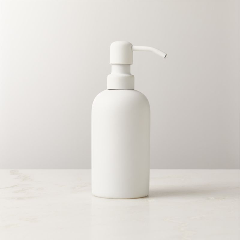 Nexus White Marble Soap Pump