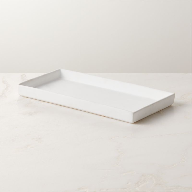 Nexus White Marble Soap Pump