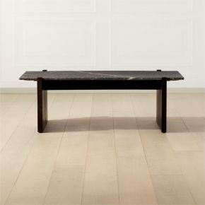 Russell Black Marble Coffee Table