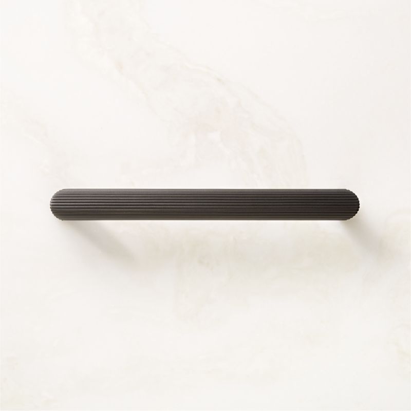 5" Nicolo Knurled Black Handle