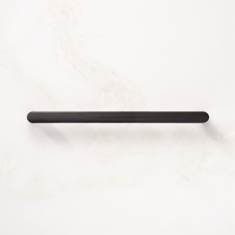 8" Nicolo Knurled Black Handle