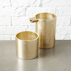 seville gold cream and sugar set