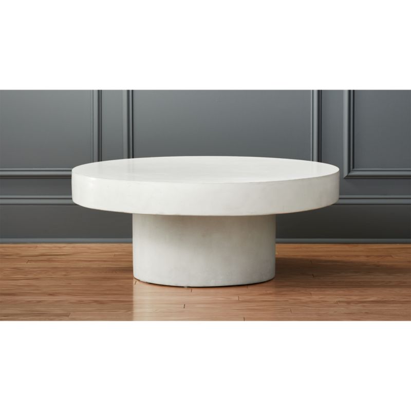 shroom white cocktail table | CB2