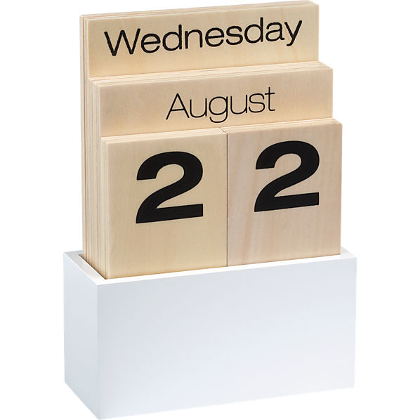 shuffle calendar in office accessories  CB2