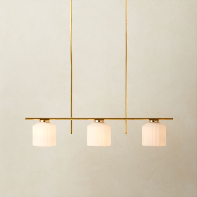 Brio Polished Brass Pendant Light