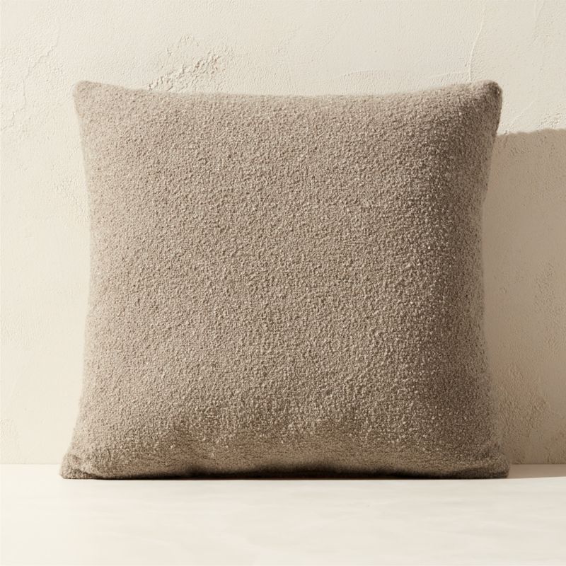 Silves Sand Boucle Outdoor Throw Pillow 20