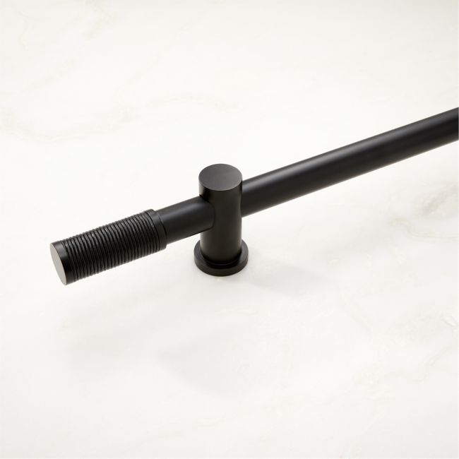 VUUE Silvio Curtain Rod Black