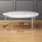 Smart Large Round Marble Top Coffee Table | CB2