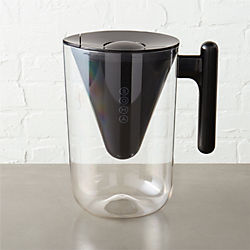 soma black water pitcher