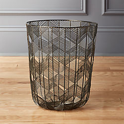 Sophia Black Wire Wastecan