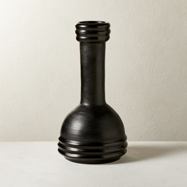 Online Designer Living Room Soto Black Vase