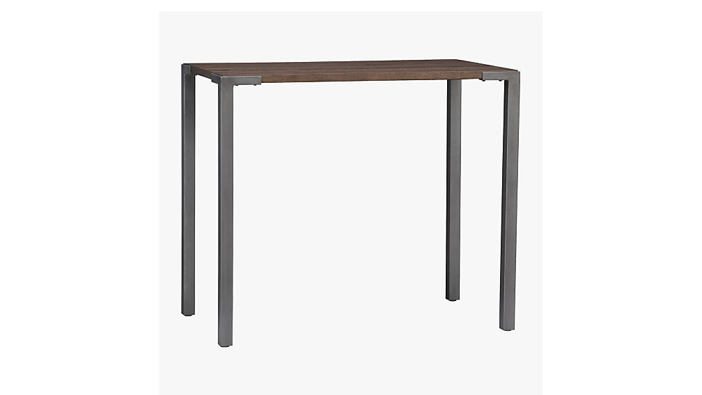 stilt 42" tall wood dining table | CB2