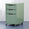 TPS mint 3-drawer filing cabinet