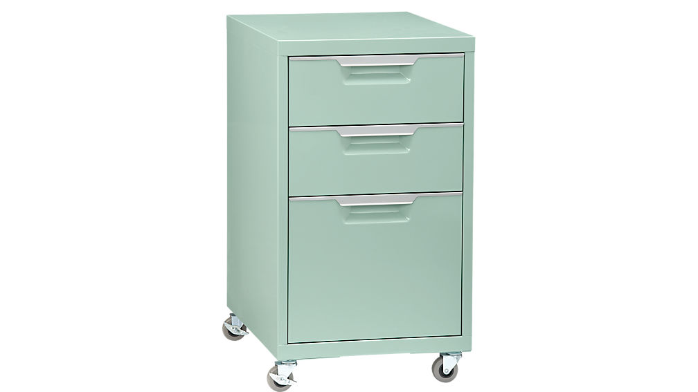 TPS Mint 3-drawer File Cabinet CB2 ... TPS mint 3-drawer filing cabinet ... - TPS Mint 3-drawer File Cabinet CB2