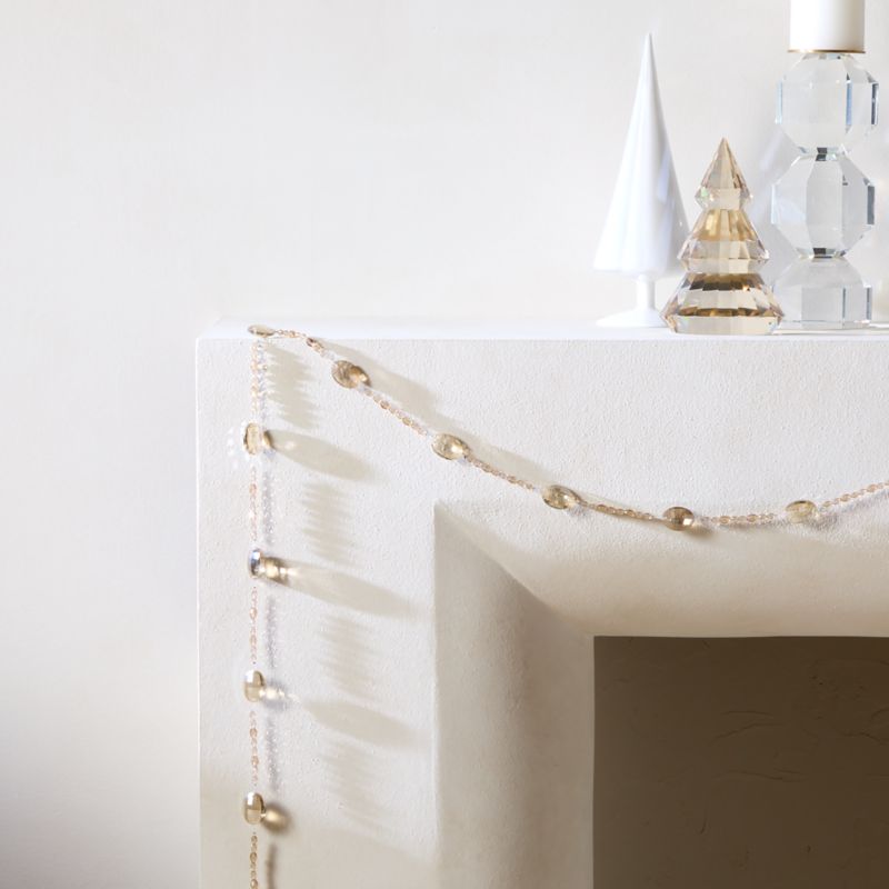 Liquid Textured Brass Christmas Tree Collar