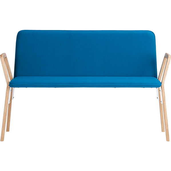 thesi pool loveseat in sofas  CB2