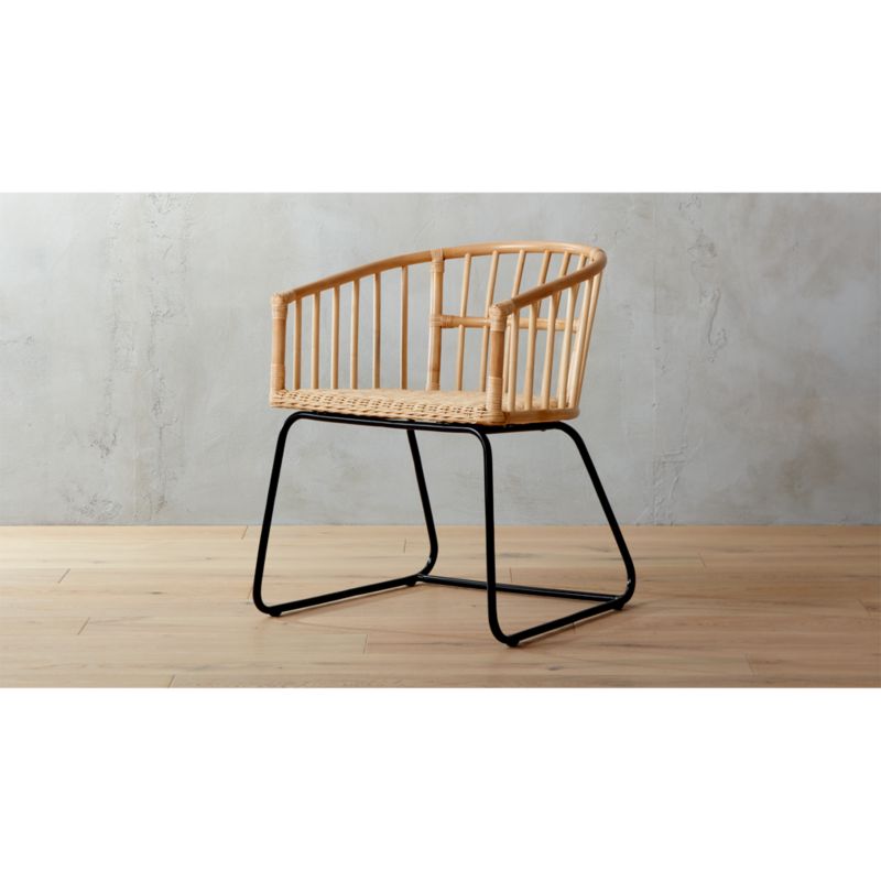 tolala natural arm chair