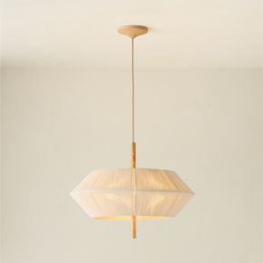 Totora Oak Pendant Light