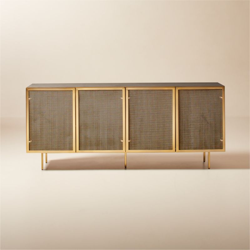 Saddle Leather Tufted Ottoman
