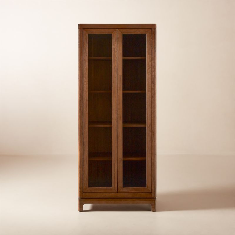 Canyon 48" Oak Wood Bookcase