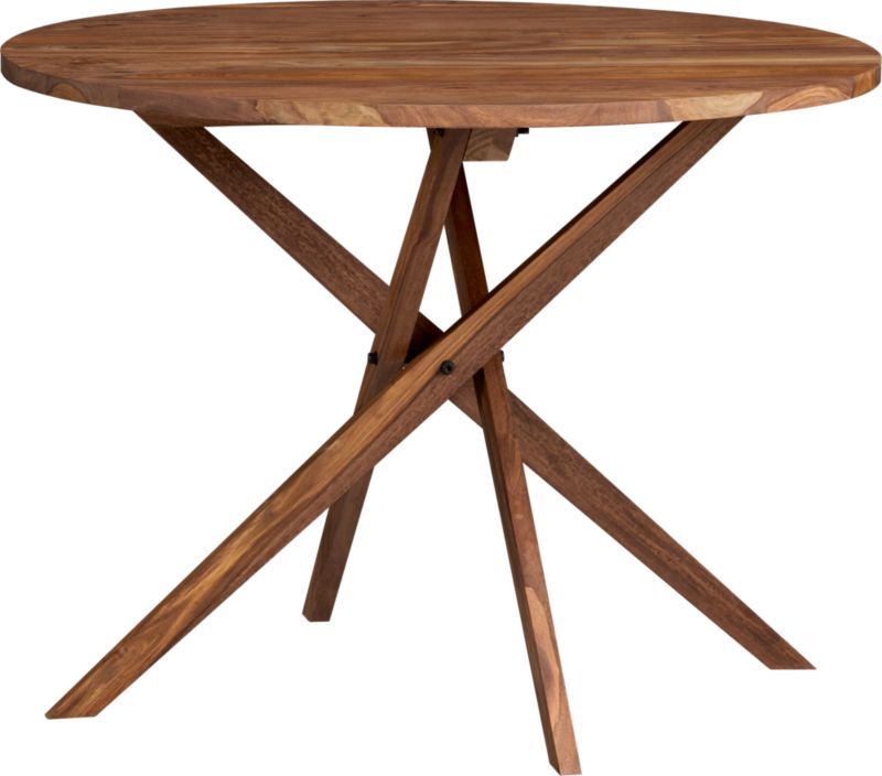 CB2   twist bistro table  