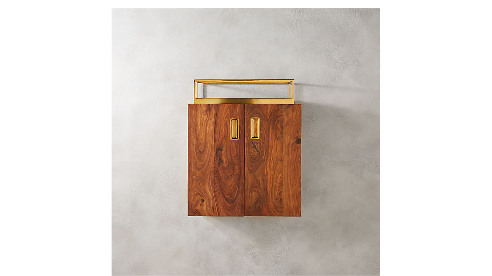 wall mounted bar CB2