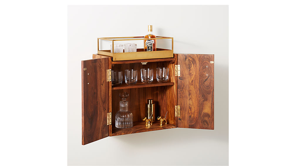 wall mounted bar CB2