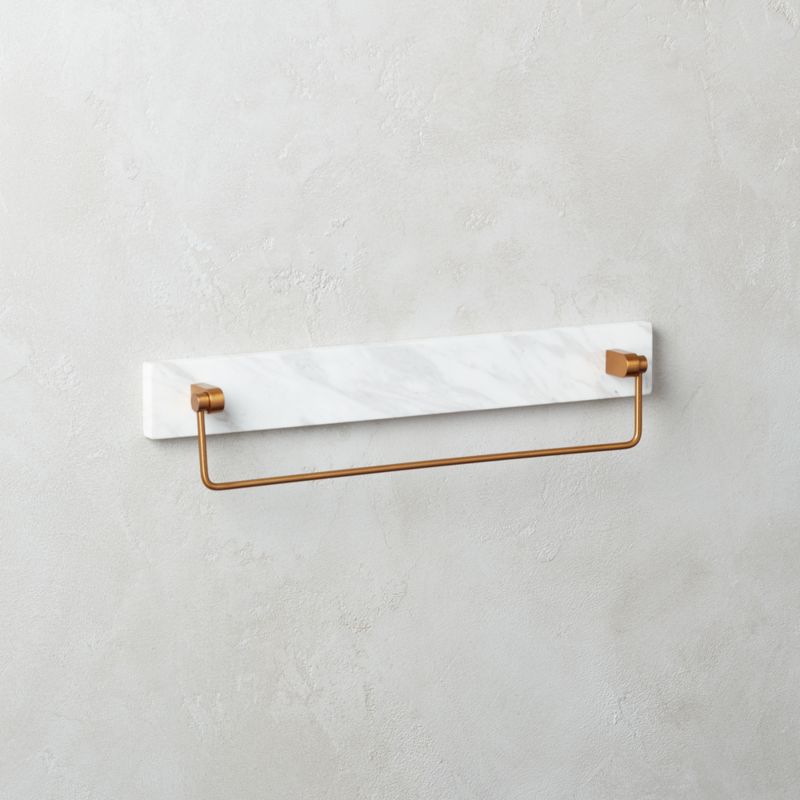 Marble 2025 towel bar