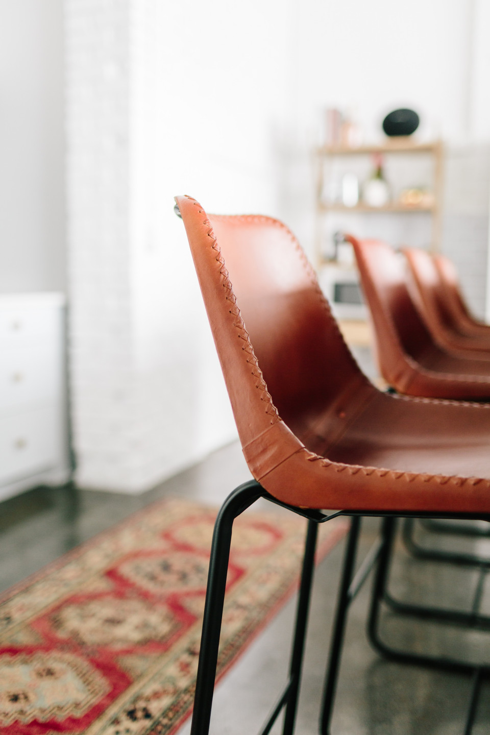Cb2 roadhouse leather chair on sale
