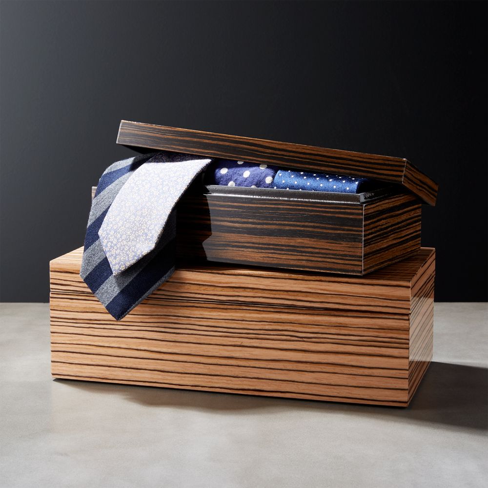 Online Designer Bedroom Ebony Small Wood Storage Box