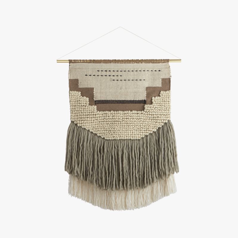 woven wall decor CB2