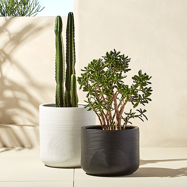 zen planters | CB2