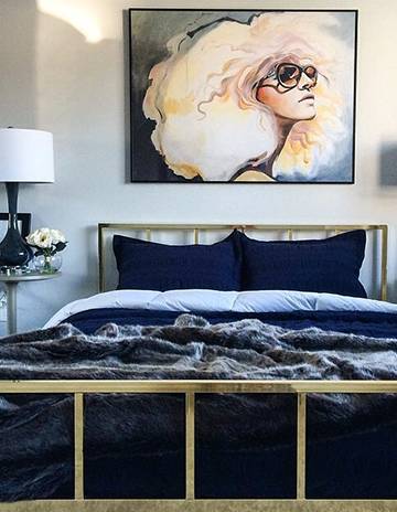 Cb2 deals bronze bed