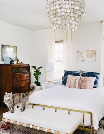 Just some super inspiring bedroom makeover ideas - CB2 Style Files