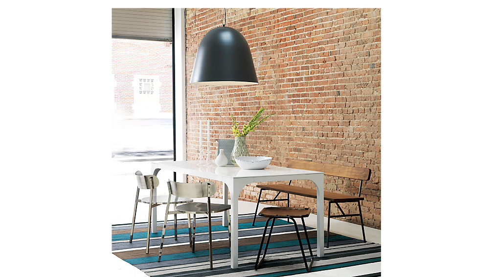 aqua virgo dining table | CB2