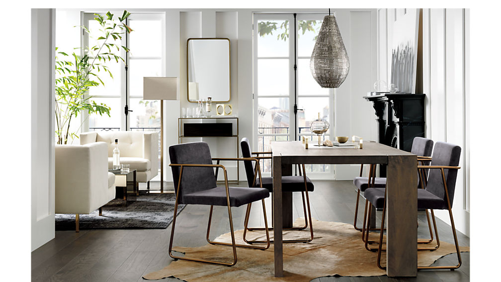 blox 35x63 dining table CB2