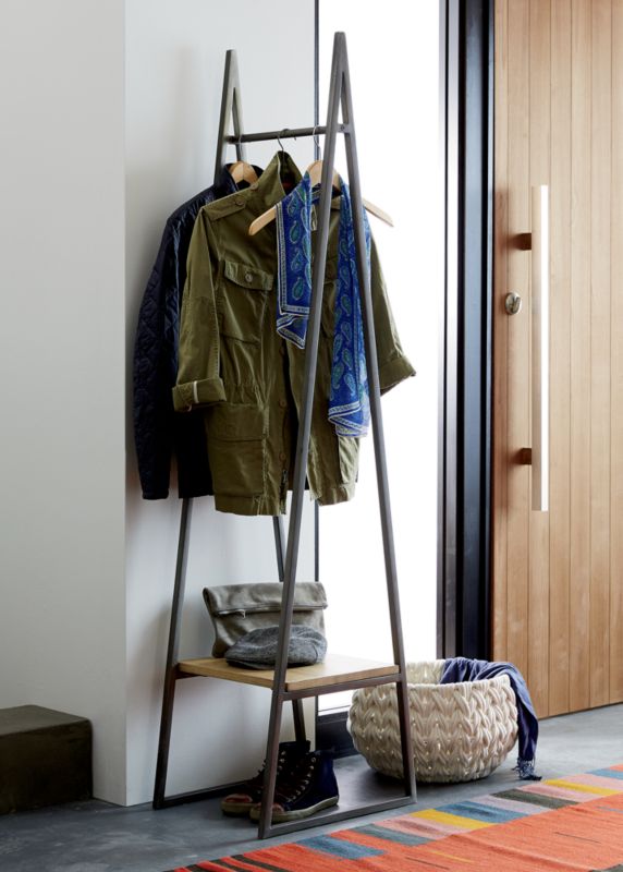 Cb2 valet clothes discount stand