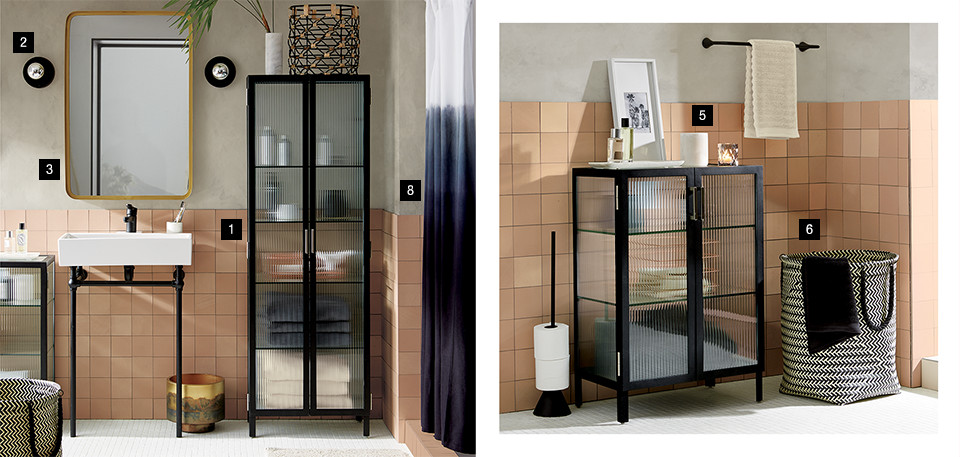 Cb2 black 2024 medicine cabinet