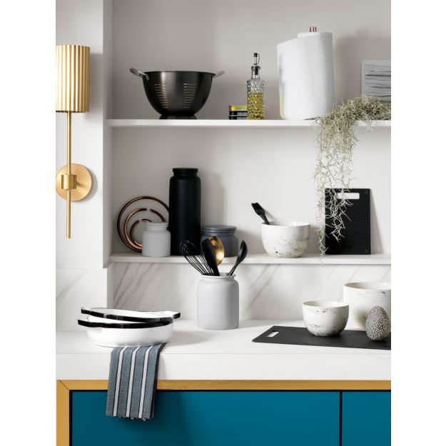 Fluted Gold Wall Sconce + Reviews CB2