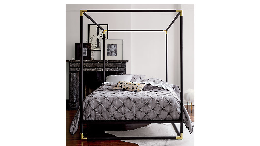 frame canopy bed | CB2